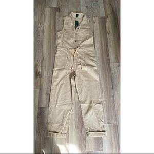 Tan/Khaki Jumpsuit (Never Worn)